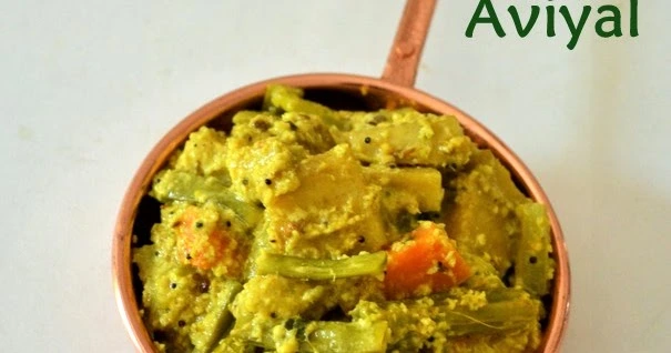 Aviyal served in a bowl