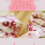 " Gulab Jamun Ice Cream Recipe!!" and "queenofrecipes.online" written on an image with gulab jamun ice cream