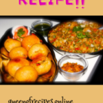 "Litti Chokha Recipe!!" and "queenofrecipes.online" written on an image with litti chokha