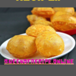 "Masala Puri Recipe!!" and "queenofrecipes.online" written on an image with masala puri
