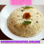 "Pongal Recipe!!" and "queenofrecipes.online" written on an image with pongal