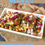 " Aloo Tikki Recipe!!" and "queenofrecipes.online" written on an image with Aloo Tikki
