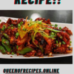 " Crispy Veg Recipe!!" and "queenofrecipes.online" written on an image with Crispy Veg.