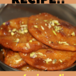 " Malpua Recipe!!" and "queenofrecipes.online" written on an image with Malpua