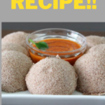 " Ragi Idli Recipe!!" and "queenofrecipes.online" written on an image with Ragi Idli