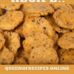 " Mathri Recipe!!" and "queenofrecipes.online" are written on an image with a Mathri.